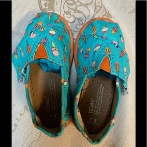 Toms baby slip ons